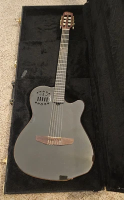 Godin Multiac ACS Slim SA (Black) with Hard Case - Image 1 of 4