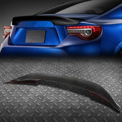 FOR 13-20 SUBARU BRZ SCION FR-S TOYOTA 86 CARBON FIBER TRD STYLE TRUNK SPOILER - Image 1 of 4