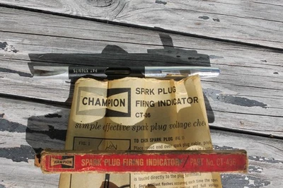 Champion Spark Plug Firing Indicator, Vintage Tester Accessory - Image 1 of 4