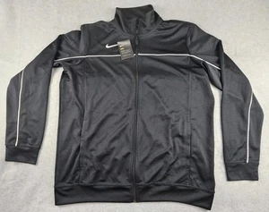 Chaqueta Rival Nike Hombre Equipo Negra Dri-Fit Talla Grande Alta At5300-012 - Imagen 1 de 9