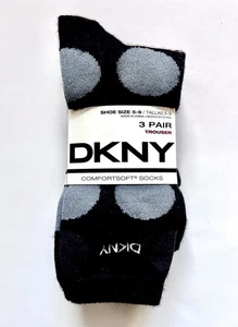 New Dkny pack of 3 Trouser Socks Women’s Size 5-9.  - Picture 1 of 4
