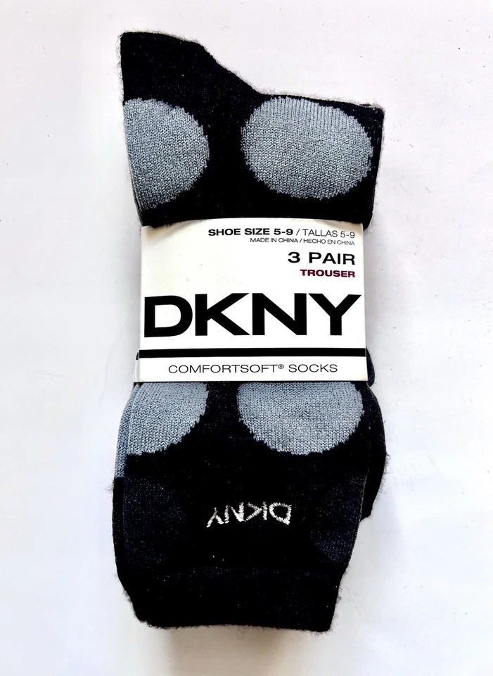 Nuevo paquete de 3 calcetines pantalón Dkny para mujer talla 5-9.  Foto 1 de 4