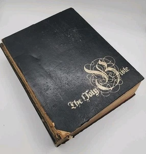 1968 Die Bibel Roter Buchstabe Das Familienerbe King James Version LESEN - Bild 1 von 13