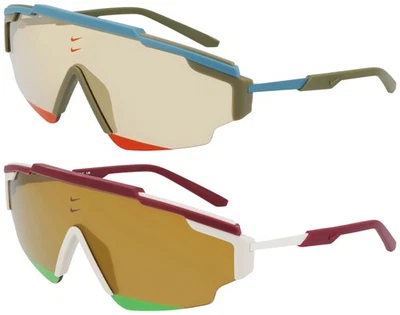 Nike Marquee Edge M Semi-Rimless Sport Shield Sunglasses w/ Mirror Lens - FN0300 - Image 1 of 4