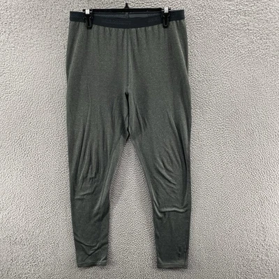 Mammut Long Johns Men Large Gray Wool Blend Base Layer Thermal Winter - Image 1 of 4