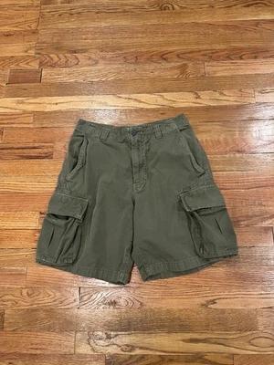 Pantalones Cortos Carga Vintage J Crew Verde Ejército Hombre 30 Foto 1 de 4
