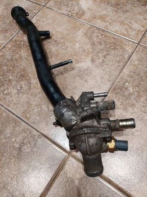 1992 Acura Integra GSR B17a1 OEM Thermostat Housing Assembly W/ Sensor Included - Image 1 of 4