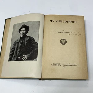 My Childhood; Maxim Gorky; 1926; illustrated; HCDJ; The Century Co. - Picture 1 of 9