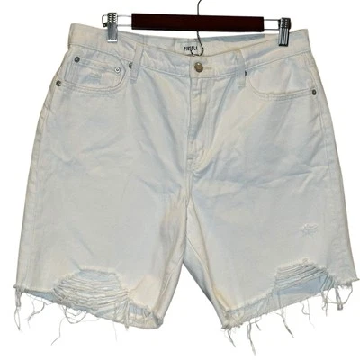 PISTOLA Kelly 90’s Skater Short Distressed Denim Shorts Women’s Size 30 - Image 1 of 4