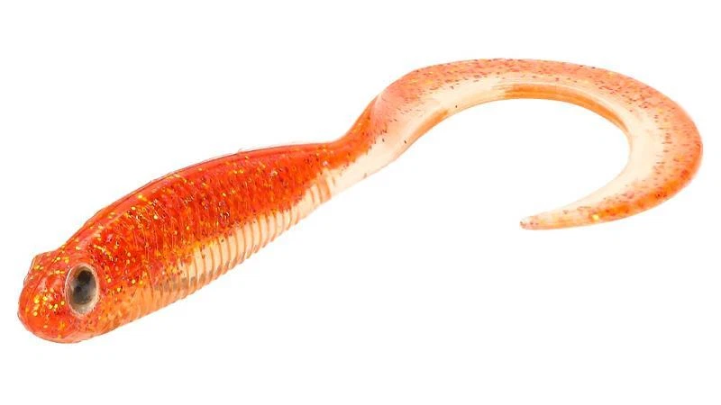 Fish Arrow Flash J Curly 2 *9 cm Gummifisch Forelle Barsch DropShot Japanköder* - Bild 1 von 1