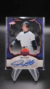 Jim Leyritz 2024 Leaf Bronx Legacy Bronze Auto #BA-JL1 /75 - Picture 1 of 2