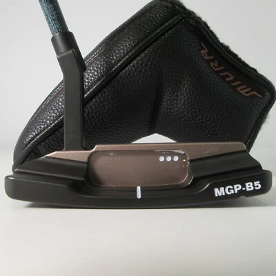 MIURA GIKEN MGP-B5 LIMITED MODEL 33.25in Putter RH Reve BLACK KNIGHT With H/C - Image 1 of 4