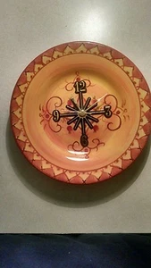 Goldene Küchenuhr Platte!! - Bild 1 von 2