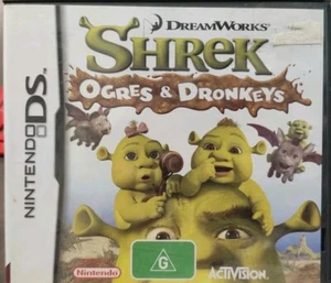 Shrek - Ogres & Dronkeys🕹️Nintendo DS COMPLETE - NDS 🕹️REGION FREE - Picture 1 of 6