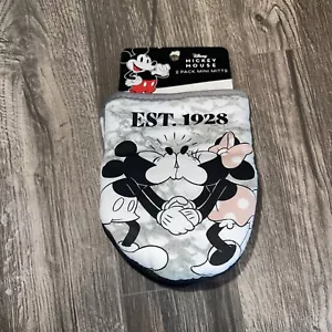 Disney Mickey & Minnie Mouse Est 1928 2er-Pack Mini-Handschuhe NEU - Bild 1 von 6