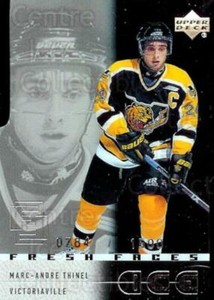2000-01 UD Ice #48 Marc-Andre Thinel