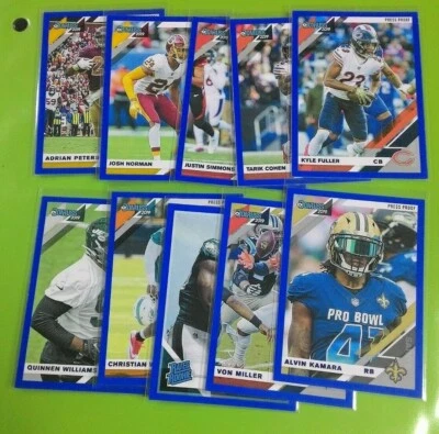 Variation listing 2020 Prestige 2018 Prizm Red White Blue 2019 Donruss Proof RC - Image 1 of 4