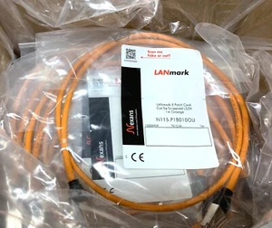 20x 1m CAT5e Nexans LANmark RJ45 Patchkabel LSZH Netzwerkkabel orange Restposten - Bild 1 von 4