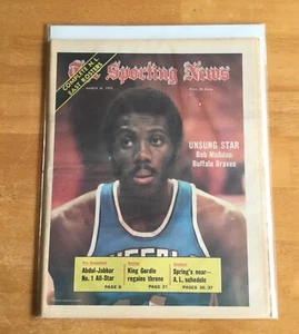 The Sporting News March 23, 1974 Bob McAdoo Buffalo Braves Bagged Boarded - Picture 1 of 3
