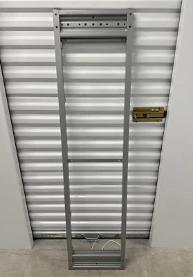 "Marco de mesa de escritorio Ikea Galant 63"" superior plateado usado" Foto 1 de 2