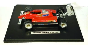 TWIN CRONO - 1/43rd 1982 FERRARI 126C2 - GILLES VILLENEUVE w/CASE - Hand-Crafted - Picture 1 of 12