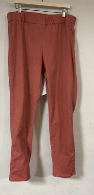 Jeans ajustados SOFT AROUND talla XL altos, color coral Foto 1 de 3
