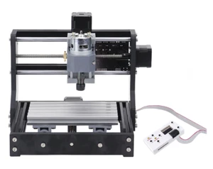3 Axis DIY CNC 1610-PRO Router Mini Wood Carving Engraving Machine+5500mW Laser - Picture 1 of 13