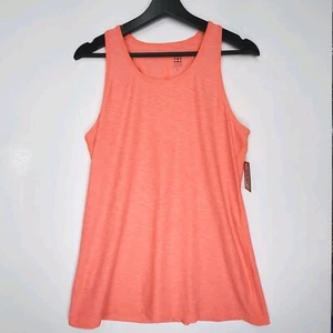 Title Nine Tank Top Keyhole Orange NWT Size Large - Picture 1 of 7