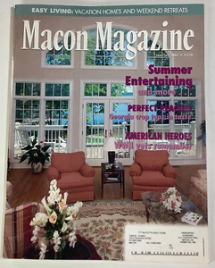 Macon Georgia Magazine 2002 RARE VHTF Peaches Homes WW2 Vets Kitty Oliver Thomas - Picture 1 of 23
