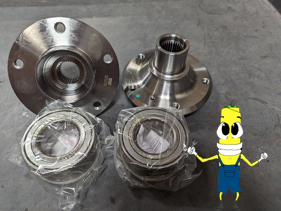 Juego de conjunto de cojinete de cubo de rueda trasera para BMW 335i Coupé 2007-2013 Foto 1 de 1