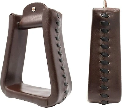 New Style Stirrups with Leather lacing — 第 1/3 张图片
