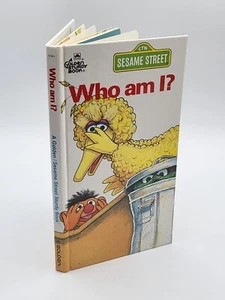 1978 Book Sesame Street Who Am I? Jim Henson Golden Sturdy Book - Picture 1 of 12