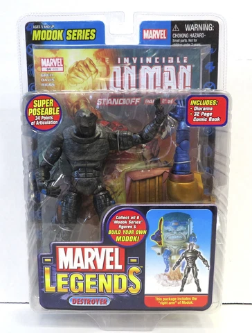 Marvel Legends: Destroyer Action Figure (2006) Toy Biz New Modok Series Cover