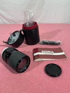 PARA NIKON SIGMA ZOOM 1:3.5 -4.5 F=35. 105 mm 55 multicapa con estuche, manual, - Imagen 1 de 9