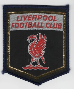 Original Vintage 1970s Sew On Patch Football Liverpool Cloth Badge Unused - Picture 1 of 1