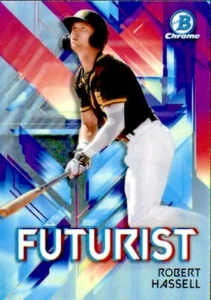 2021 BOWMAN FUTURIST FUT-RH ROBERT HASSELL SAN DIEGO PADERS - Picture 1 of 2