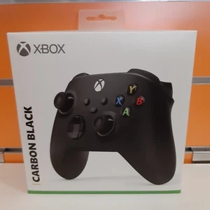 Controller Wireless XBOX Carbon Black per XBOX ONE e Series X-S NUOVO SIGILLATO - Foto 1 di 2