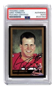 Gino Torretta autographed Heisman Card Miami Hurricanes 1992 PSA/DNA *1654 - Picture 1 of 1