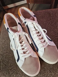 Madewell Sidewalk LEDER High-Top Sneakers Größe 9 M - NEU - Bild 1 von 8