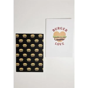 Mister Tee Burger Love Exercise Book 2-Pack Arbeitsheft Blano Zeichenheft Note - Bild 1 von 8