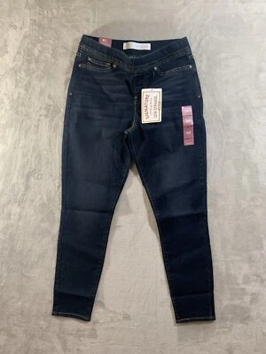 Signature Levi Strauss 6s 紧身深色水洗牛仔裤 - 全新带标签 — 第 1/4 张图片