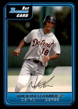 2006 Bowman Prospects #B79 Wilkin Ramirez Detroit Tigers