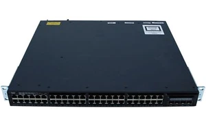CISCO - WS-C3650-48FS-S - Cisco Catalyst 3650 48 Port Full PoE 4x1G Uplink IP Ba - Afbeelding 1 van 3