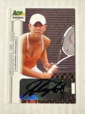 2013 Ace Authentic Grand Slam Alexandra Anghelescu 🎾 #BA-AA1 Autograph Auto
