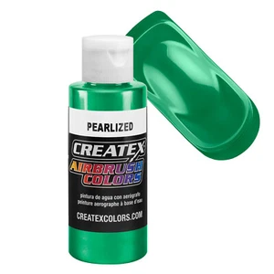 2oz Createx Pearl Green 5305 - 2Z Airbrush Paint Color - Art - Picture 1 of 1