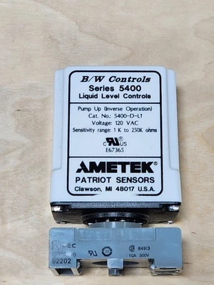 Ametek 5400-D-L1  Controls Patriot Sensors 5400 Series Single Probe 120v-ac - Image 1 of 3