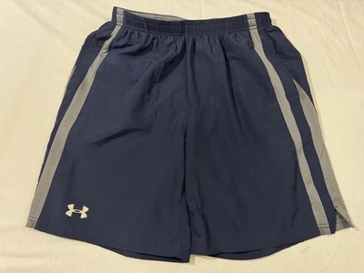 Pantalones Cortos Under Armour Heatgear Athletic Logo LINED Azul Para Hombre L Foto 1 de 4