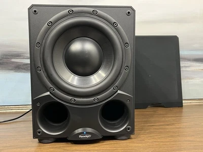 Subwoofer alimentado Paradigm DSP-3100 negro ceniza - ¡PROBADO EN FUNCIONAMIENTO!! Foto 1 de 4