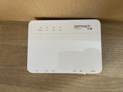 BT OpenReach Huawei EchoLife HG612 FTTC VDSL NTE Router with No PSU Huawei HG612 - Image 1 of 4