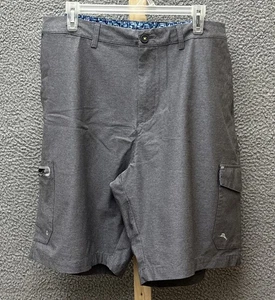 Pantalones Cortos Tommy Bahama Para Hombre 40 Gris Island Active UPF 30 Secado Rápido Cayman Bay - Imagen 1 de 19